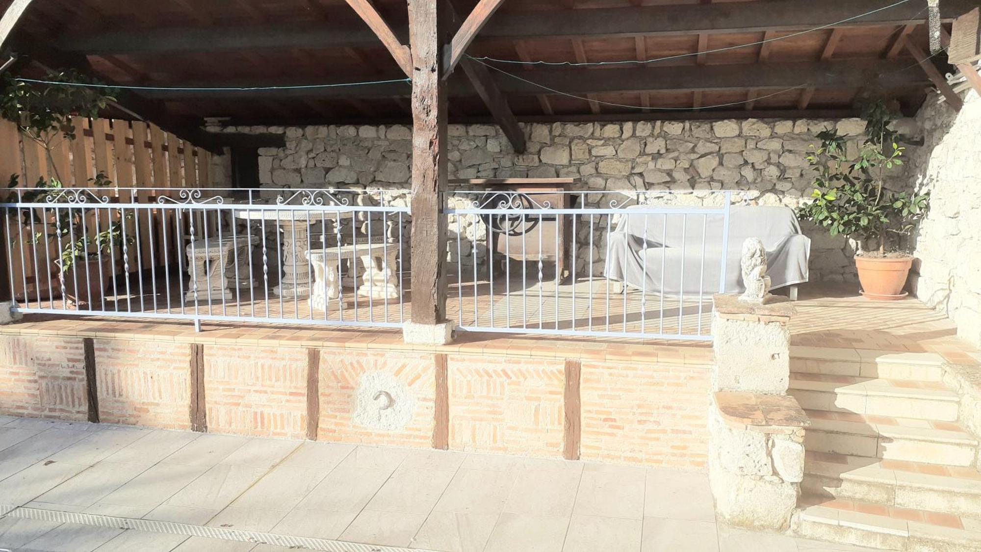 Chaleureux Cottage, Piscine Patio Tayrac  Exterior foto